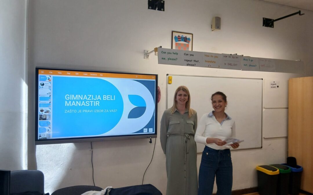 PREDSTAVLJANJE GIMNAZIJE BELI MANASTIR / ПРЕДСТАВЉАЊЕ ГИМНАЗИЈЕ БЕЛИ МАНАСТИР